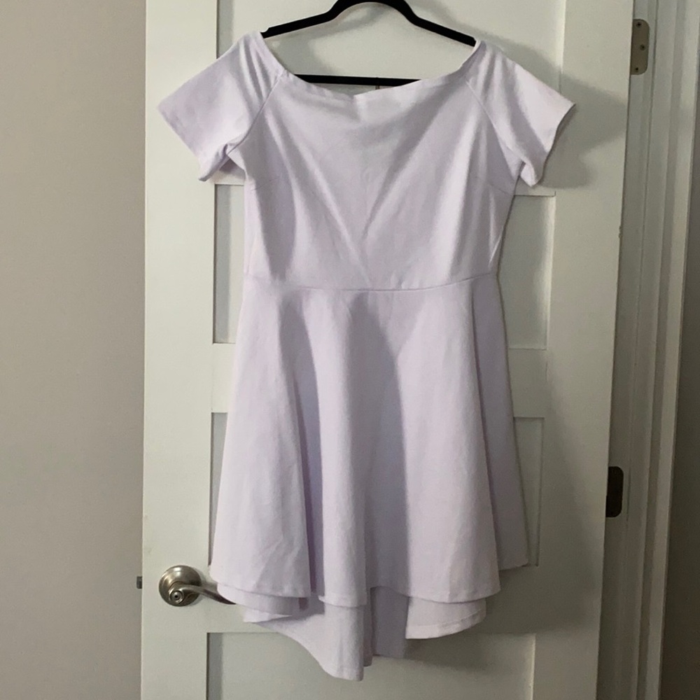 White body on type dress